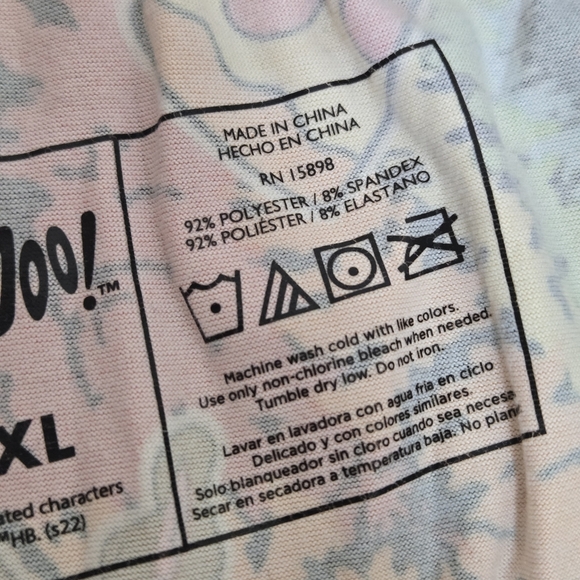 Scooby-Doo Mens XL Pajama Pants With Drawstring Novelty Print Fun Design Relaxed - Picture 14 of 16